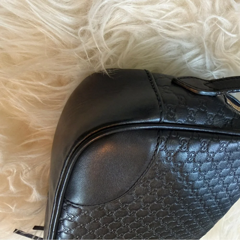 Gucci Bree Black Microguccissima Crossbody - Picture 3 of 12